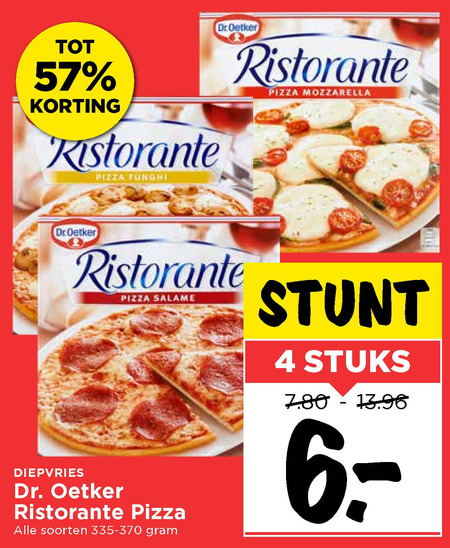 Dr Oetker Diepvriespizza Folder nbieding Bij Vomar Details