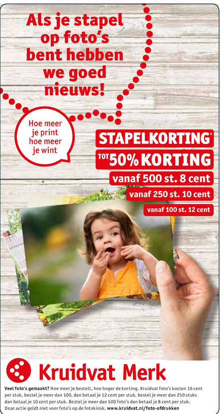 Ik was verrast Cokes browser Kruidvat Huismerk foto afdrukken folder aanbieding bij Kruidvat - details