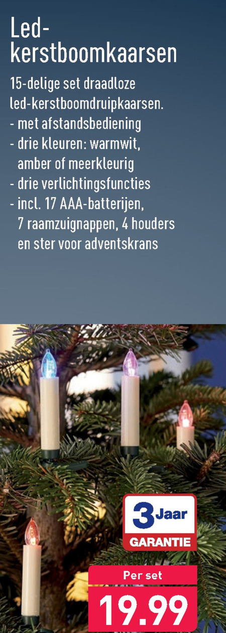 analyse hoofdzakelijk een experiment doen kerstboomverlichting folder aanbieding bij Aldi - details