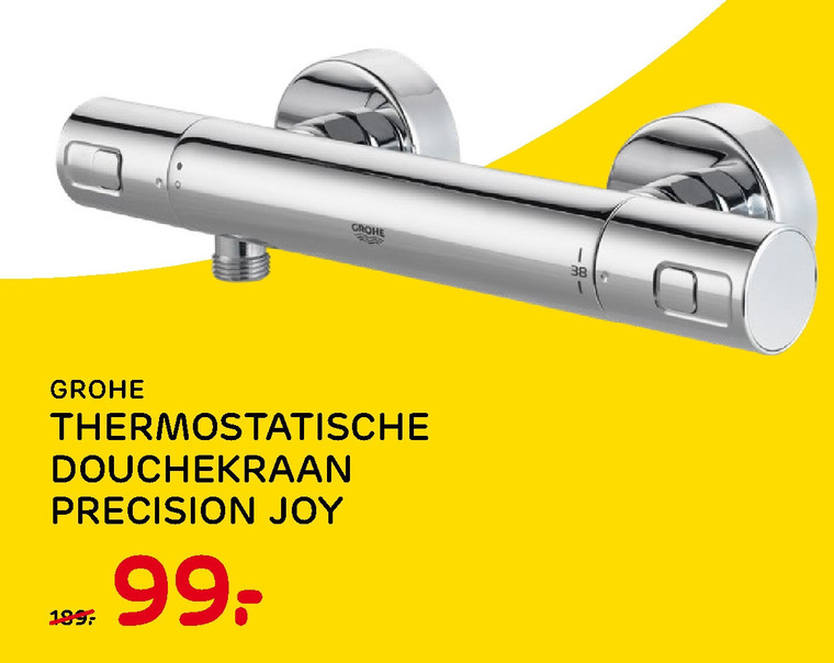 twaalf Thermisch spannend Grohe douchekraan, thermostaatkraan folder aanbieding bij Praxis - details