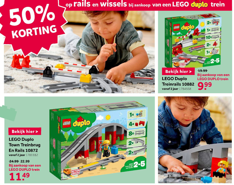 Desillusie genoeg impuls duplo trein folder aanbieding bij Intertoys - details