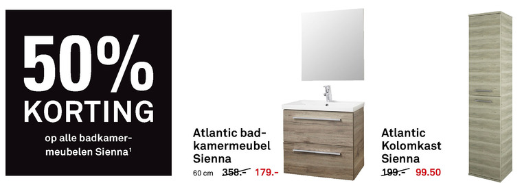 Impressionisme Zinloos Kano Atlantic badmeubel folder aanbieding bij Karwei - details