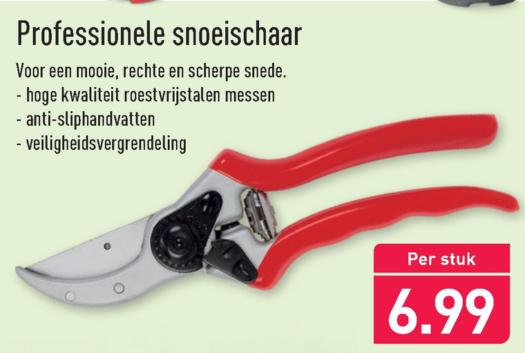 verder dosis Psychologisch snoeischaar folder aanbieding bij Aldi - details