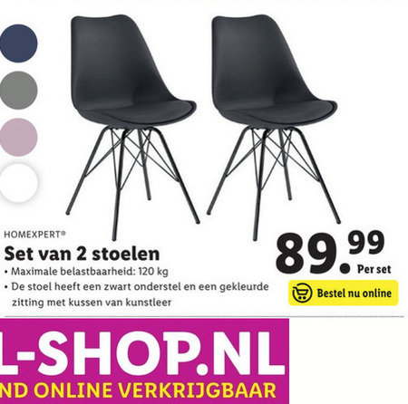 Verkeerd dichters Zijn bekend eetkamerstoel folder aanbieding bij Lidl - details