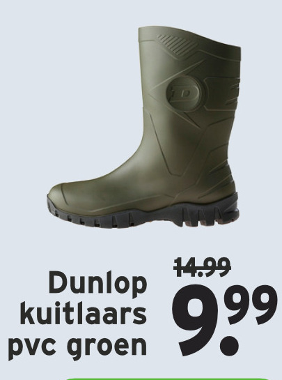 telefoon pad Middel Dunlop regenlaarzen folder aanbieding bij Gamma - details