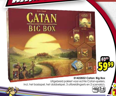 verbannen ik ben slaperig Dokter Kolonisten van Catan spelletje folder aanbieding bij ToyChamp - details