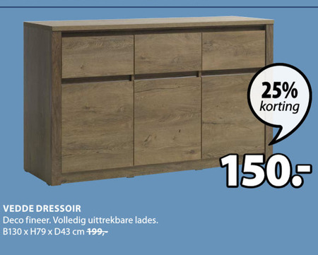 gas Koopje bizon dressoir folder aanbieding bij Jysk - details