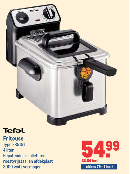 Tefal folder bij Makro details