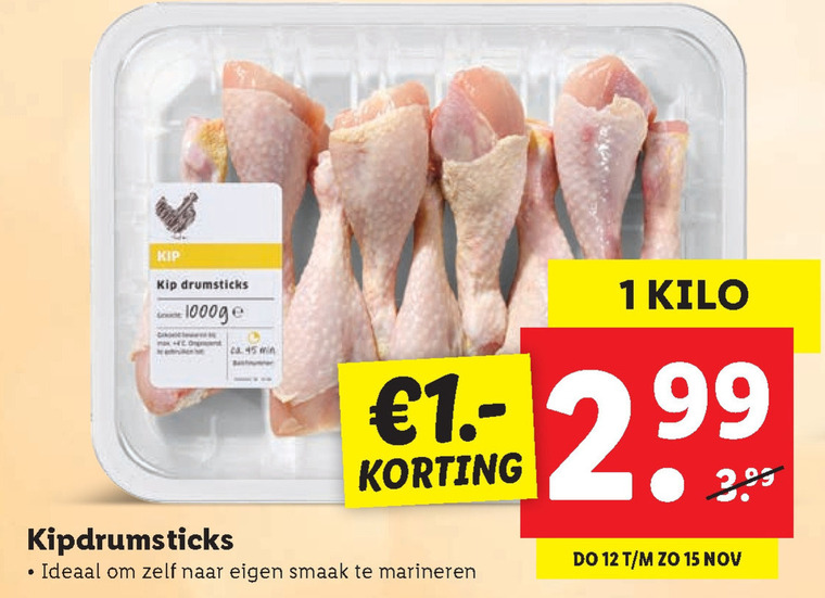 drumsticks folder Lidl - details