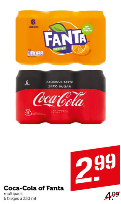 Coca-Cola   frisdrank, cola folder aanbieding bij  Coop - details