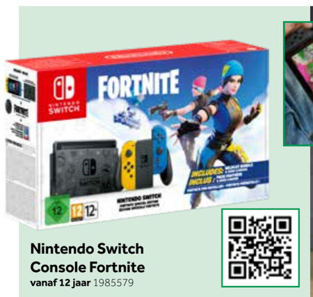 Verrassend genoeg band Maak een sneeuwpop Fortnite Nintendo Switch console folder aanbieding bij Intertoys - details