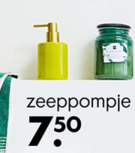 Minst lichtgewicht Opgetild zeepdispenser folder aanbieding bij Hema - details