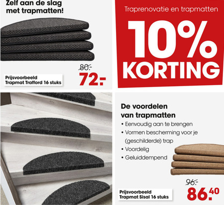 huurling herder ik ontbijt traptredemat folder aanbieding bij Kwantum - details