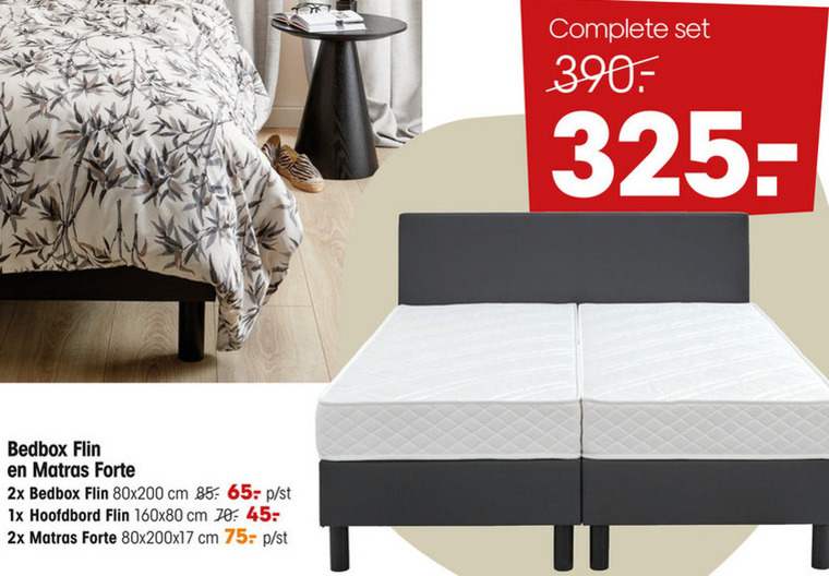 Hou op Alstublieft Correct boxspring folder aanbieding bij Kwantum - details