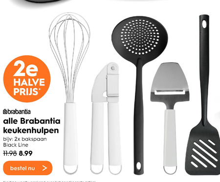 interieur Geef rechten Klein Brabantia garde, kaasschaaf folder aanbieding bij Blokker - details