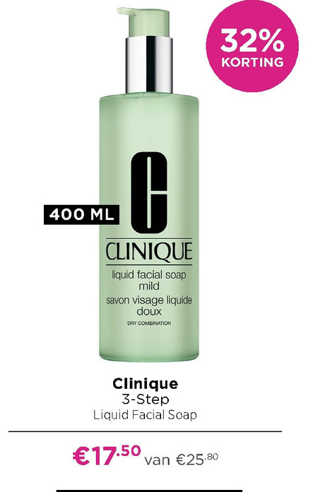 Clinique folder aanbieding bij Ici Paris XL - details