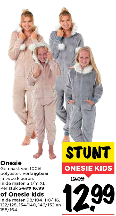 Aap Hick Petulance meisjes onesie, onesie folder aanbieding bij Vomar - details