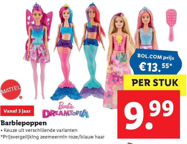 barbiepop folder aanbieding bij Lidl details