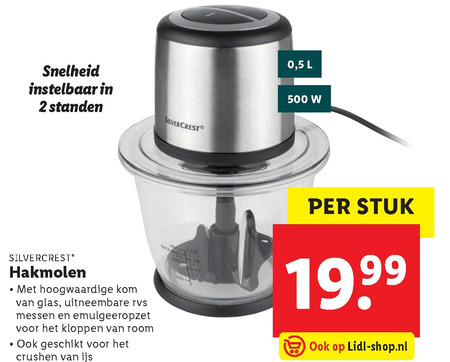 SilverCrest folder bij Lidl - details