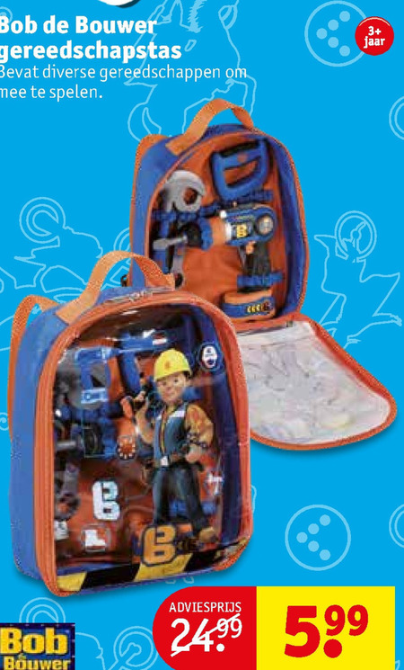 Halloween schuld belediging Bob de Bouwer kindergereedschap, bob de bouwer folder aanbieding bij  Kruidvat - details