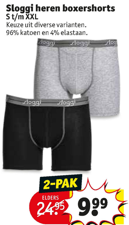 Sloggi heren boxershorts discount aanbieding