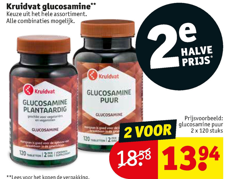 Tegenslag De Kamer breedtegraad Kruidvat Huismerk voedingssupplement folder aanbieding bij Kruidvat -  details