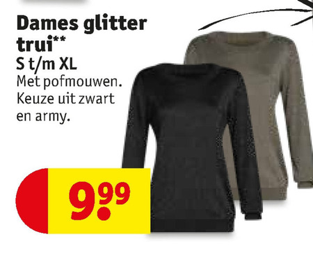 geïrriteerd raken Wonder jogger damestrui folder aanbieding bij Kruidvat - details