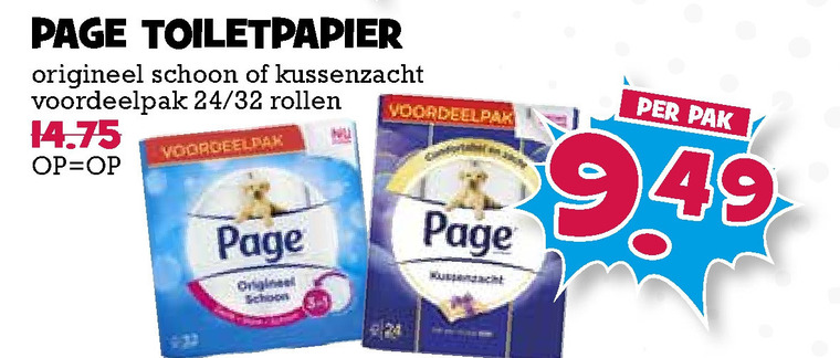 Page   toiletpapier folder aanbieding bij  Boons Markt - details