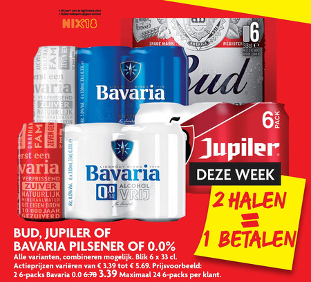 Bavaria Alcoholvrij Bier, Blikje Bier Folder Aanbieding Bij Dekamarkt ...