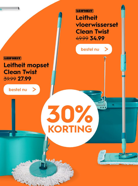 mop, vloerwisser aanbieding bij Blokker - details