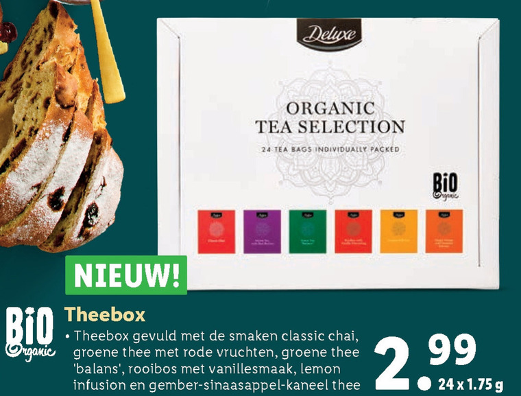 Onschuldig Schrijf op Belichamen DeLuxe thee folder aanbieding bij Lidl - details