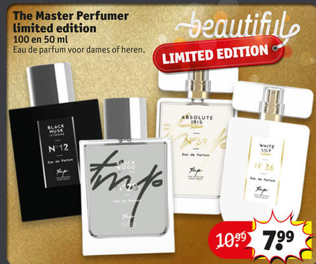 The Master Perfumer   eau de parfum folder aanbieding bij  Kruidvat - details