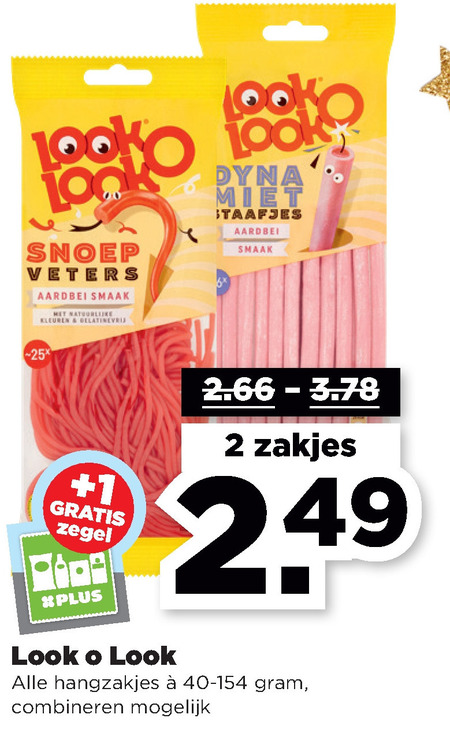 Look-o-Look   snoep folder aanbieding bij  Plus - details