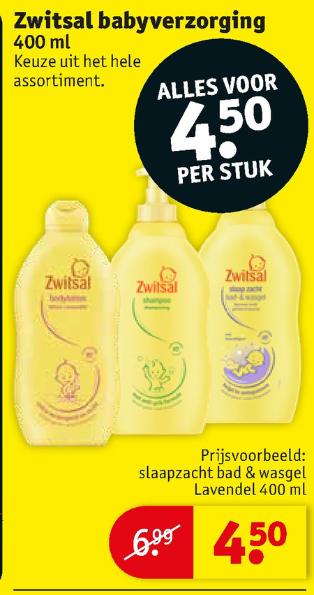 Antipoison Geneeskunde Imperial Zwitsal babyshampoo, babyverzorging folder aanbieding bij Kruidvat - details