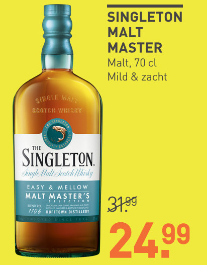 Singleton of Duftown   whisky folder aanbieding bij  Gall & Gall - details