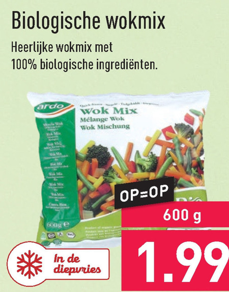 Diepvriesgroente Folder nbieding Bij Aldi Details