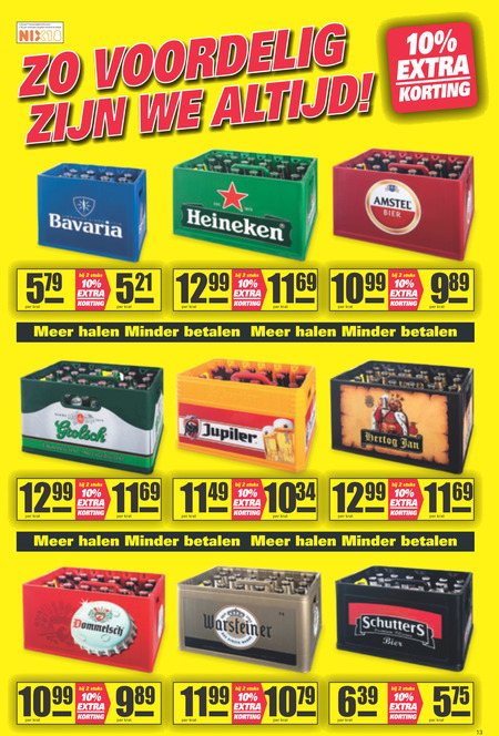 Hertog Jan   krat bier folder aanbieding bij  Nettorama - details