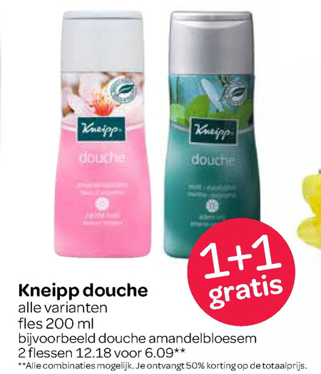 Verdrag Woordenlijst Krachtig Kneipp douchegel folder aanbieding bij Spar - details