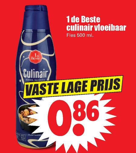 1 De Beste   olie en vetten folder aanbieding bij  Dirk - details