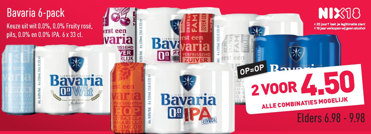 Bavaria Blikje Bier, Alcoholvrij Bier Folder Aanbieding Bij Aldi - Details