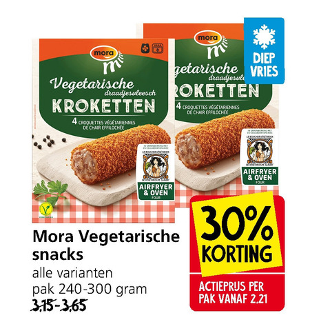 Mora   kroket folder aanbieding bij  Jan Linders - details