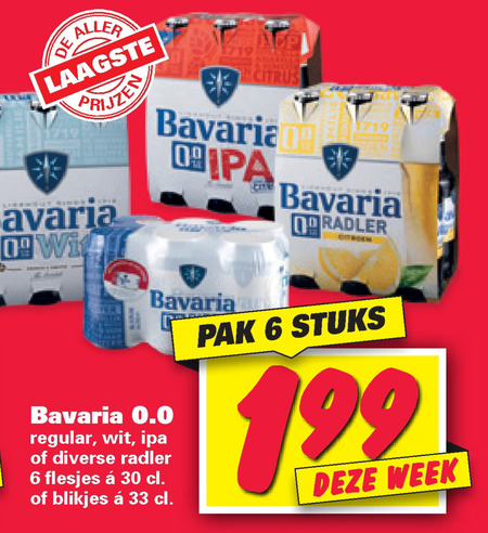 Bavaria Alcoholvrij Bier Folder Aanbieding Bij Nettorama - Details