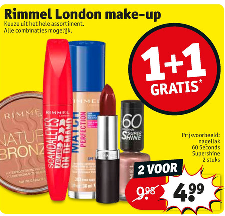 Obsessie Groene bonen balans Rimmel cosmetica, mascara folder aanbieding bij Kruidvat - details