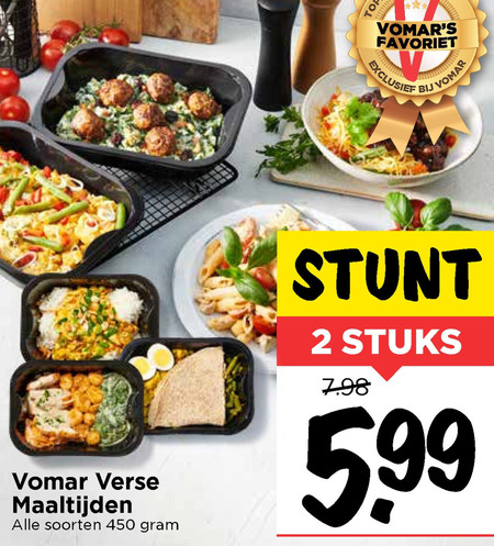 Hollandse Kant En Klaar Maaltijd Italiaanse Maaltijd Folder Aanbieding