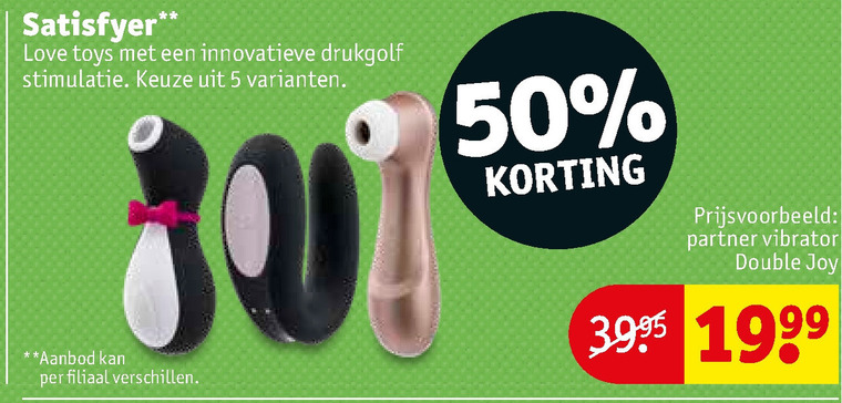 Erotiek Vibrator Folder Aanbieding Bij Kruidvat Details