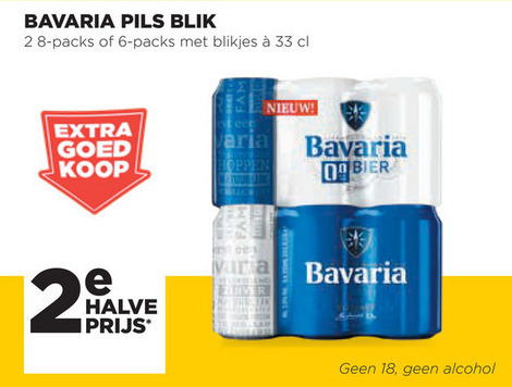 Bavaria Blikje Bier, Alcoholvrij Bier Folder Aanbieding Bij Jumbo - Details