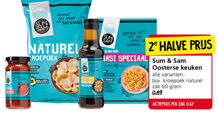 Sum And Sam Oosterse Keuken Sambal Folder Aanbieding Bij Jan Linders