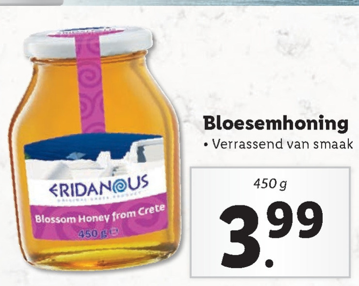 Eridanous   honing folder aanbieding bij  Lidl - details