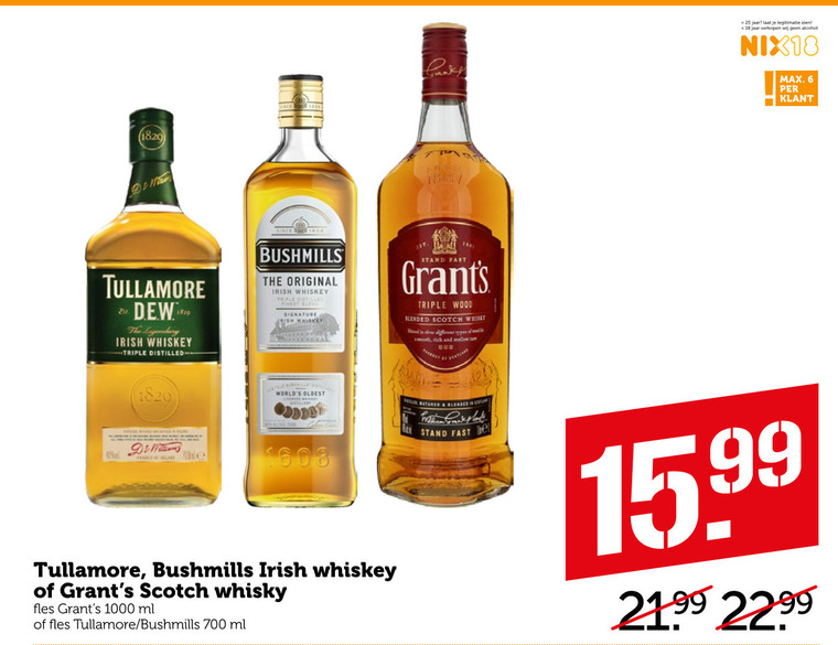 Grants Whisky Folder Aanbieding Bij Coop Details