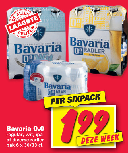 Bavaria Alcoholvrij Bier Folder Aanbieding Bij Nettorama Details